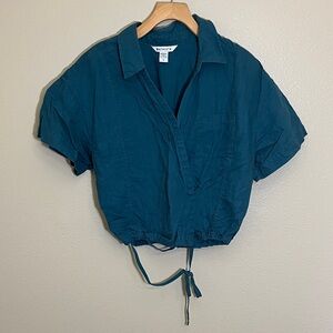 Athleta Teal Short Sleeve Shirt